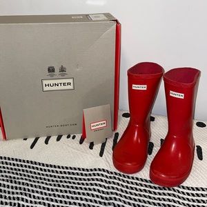 Pre- Owned Toddler Hunter Boots | Original Gloss